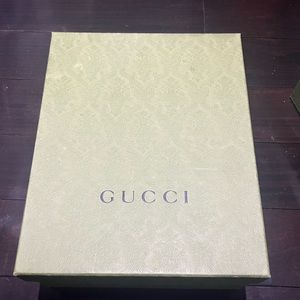 Men's original Gucci shoe box have two more size 10 boxes in mint condition.